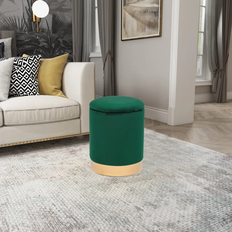 Upholstered Storage Ottoman | Wayfair North America