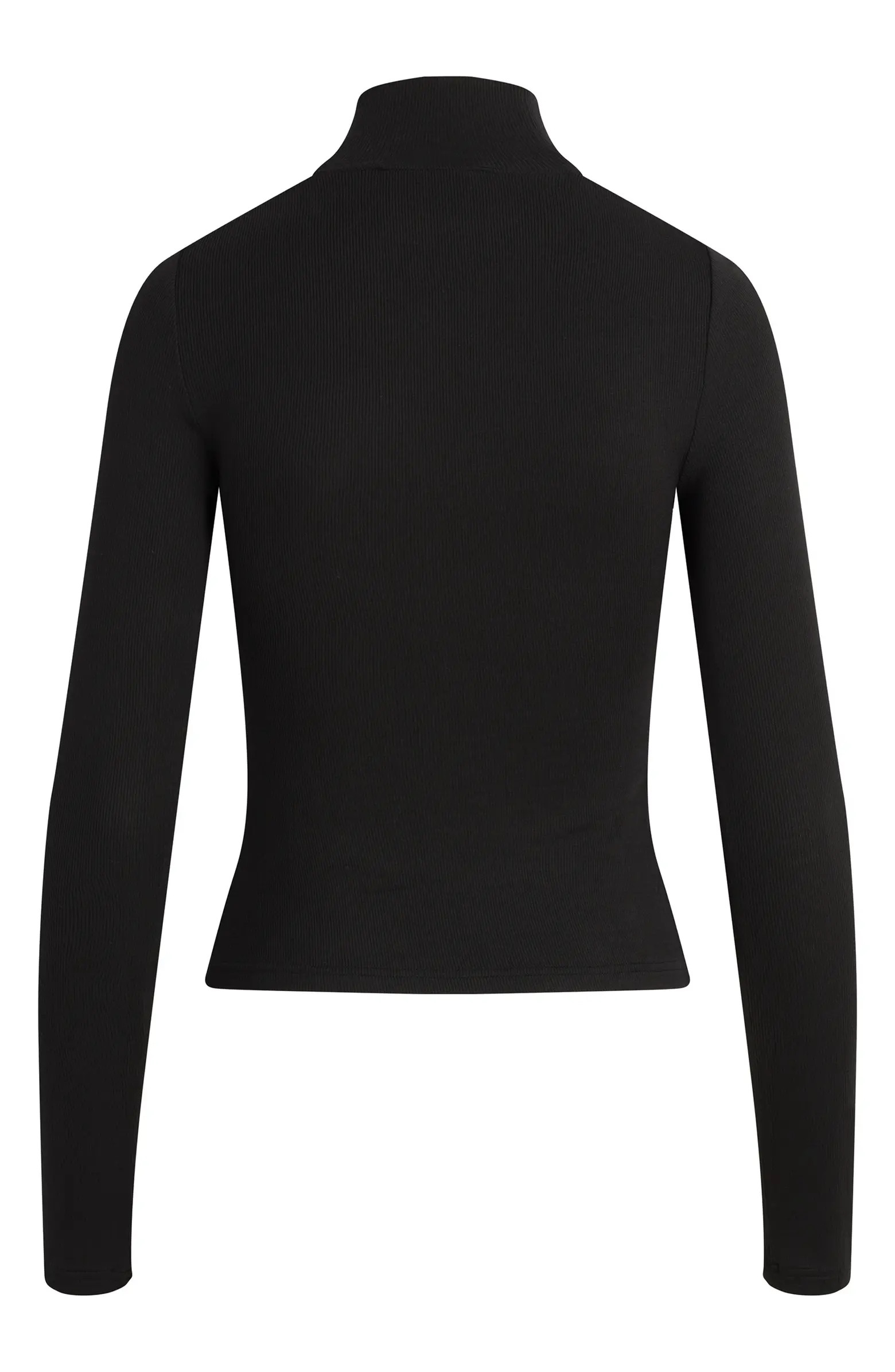 Long Sleeve Mock Neck Rib Top | Nordstrom