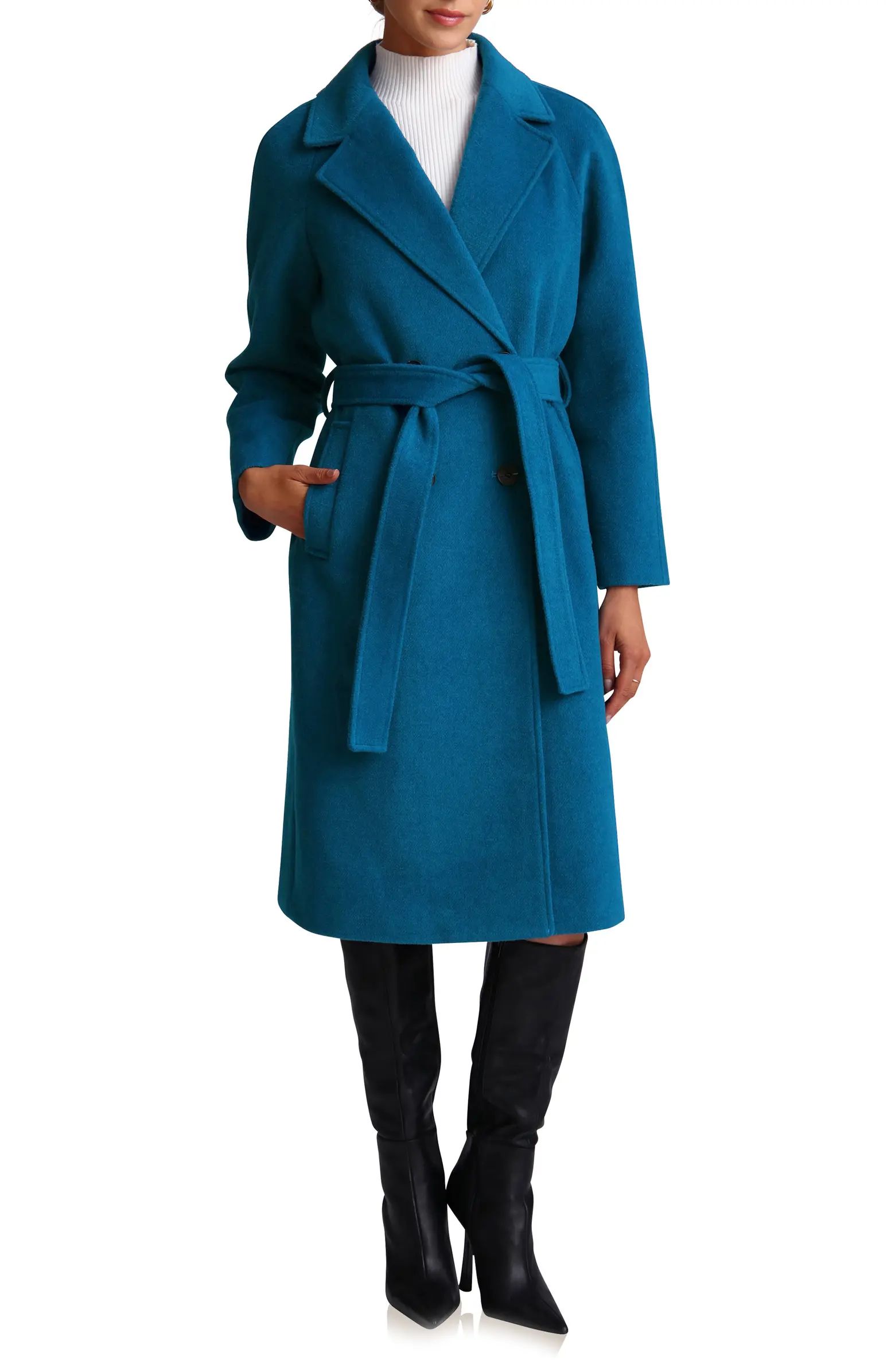 Belted Longline Coat | Nordstrom