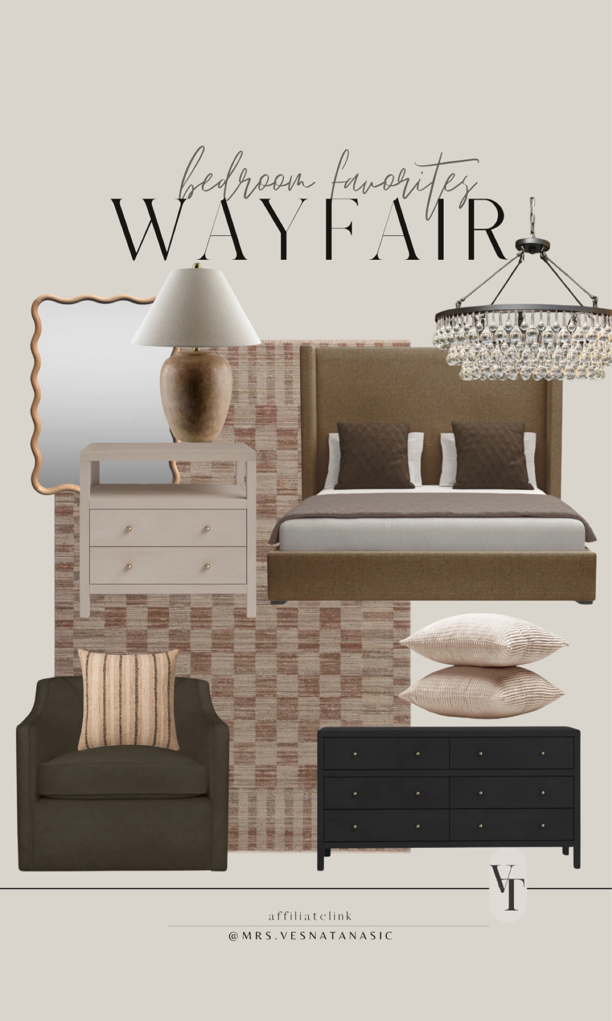 Moody neutral bedroom inspo from Wayfair! @wayfair #wayfairhome #wayfair #wayfairpartner #bedroom 

#LTKHome #LTKSeasonal #LTKSaleAlert