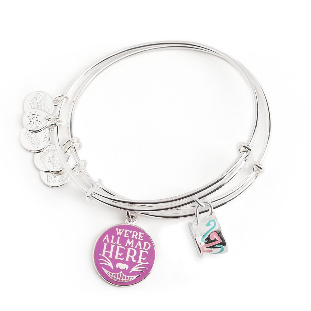 Cheshire Cat Mad Tea Party Bangle Set by Alex and Ani | Disney Store