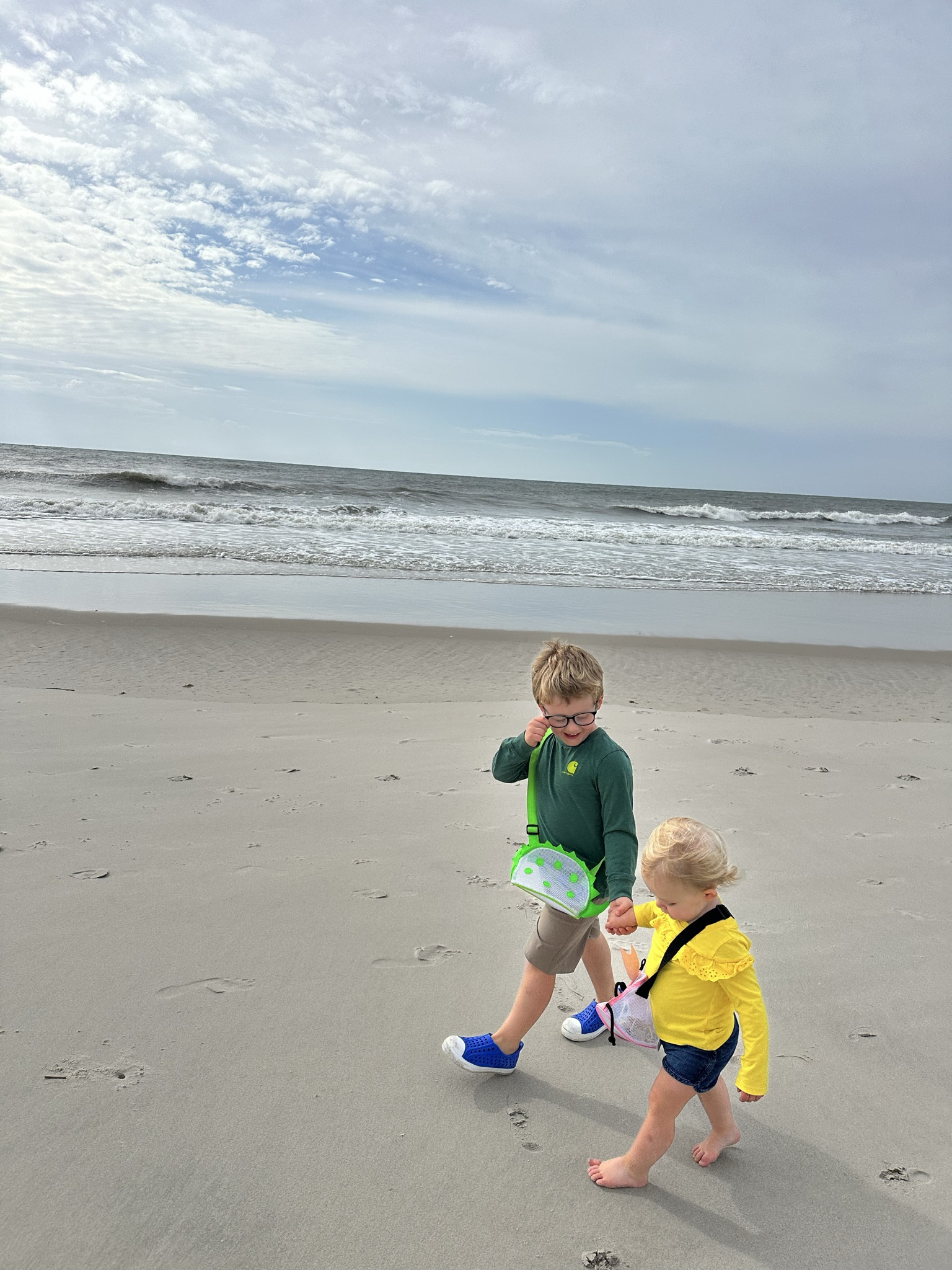 We love a fall beach day when we can walk around on the beach collecting shells. 

The kids love these shell bags to collect all their treasures in! 

#LTKSeasonal #LTKFamily #LTKKids