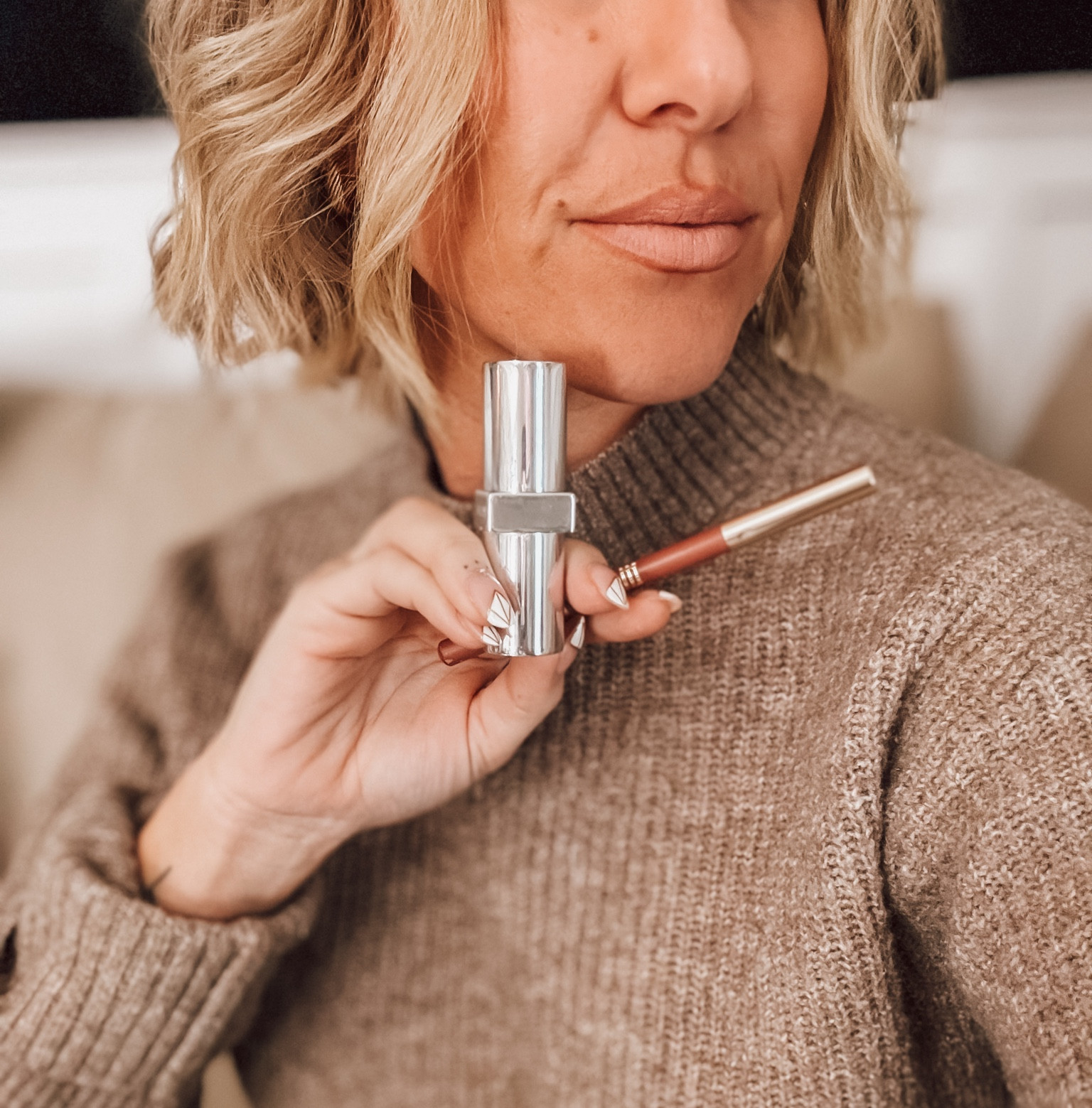 Lip Combo.  Prada shade 108 (slide through photos to see shade name/color on website - mine is the last in the browns)
Lip Liner shade nude

#LTKFindsUnder100 #LTKBeauty #LTKFindsUnder50