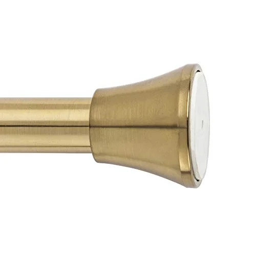 Shower Curtain Rod Tension, 43-72" Adjustable Curtain Rod, No Rust Shower Rods for Bathroom, Stro... | Walmart (US)