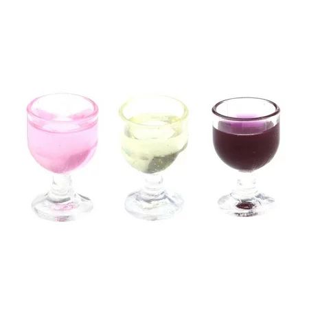 30pcs Wine Glasses Champagne Goblet Cups for 1 12 Scale Dollhouse Dining Room/Living Room/Garden Tab | Walmart (US)