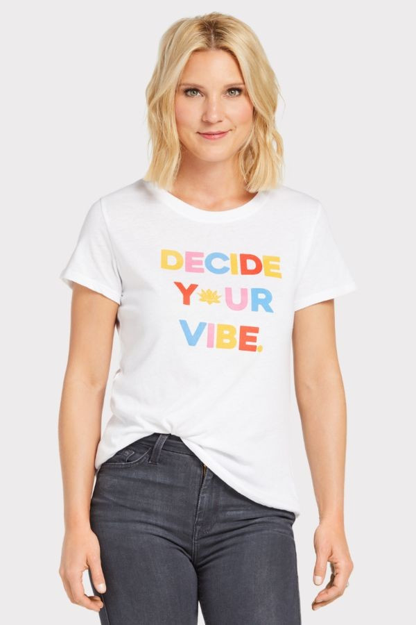 Decide Your Vibe Tee | Evereve