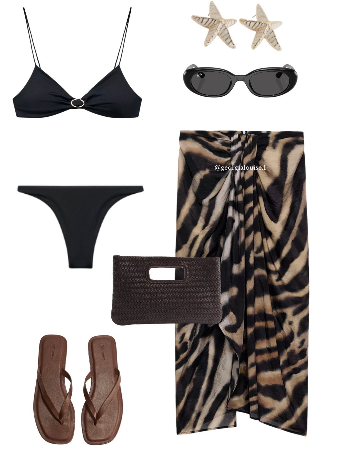 Summer / holiday / beach club outfit 🤎

#LTKswimwear #LTKtravel #LTKFashionMonth