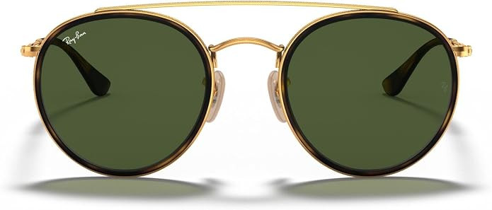 Ray-Ban RB3647N Double Bridge Round Sunglasses | Amazon (US)