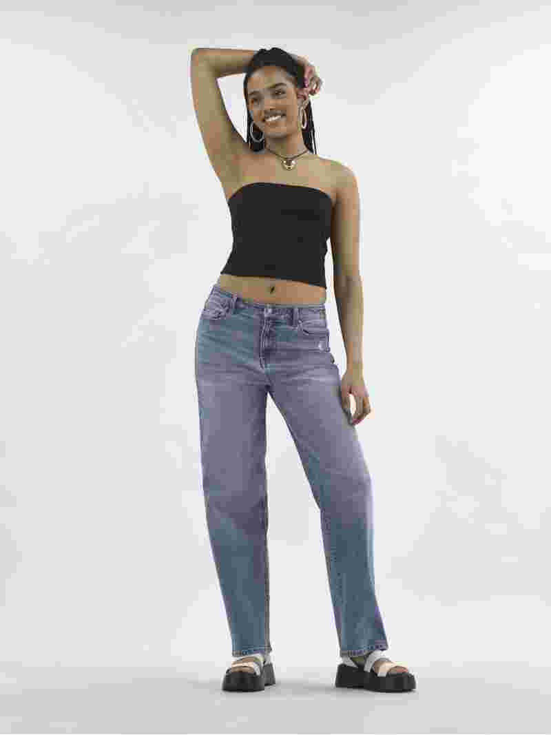 No Boundaries Cropped Tube Top, Women's | Walmart (US)