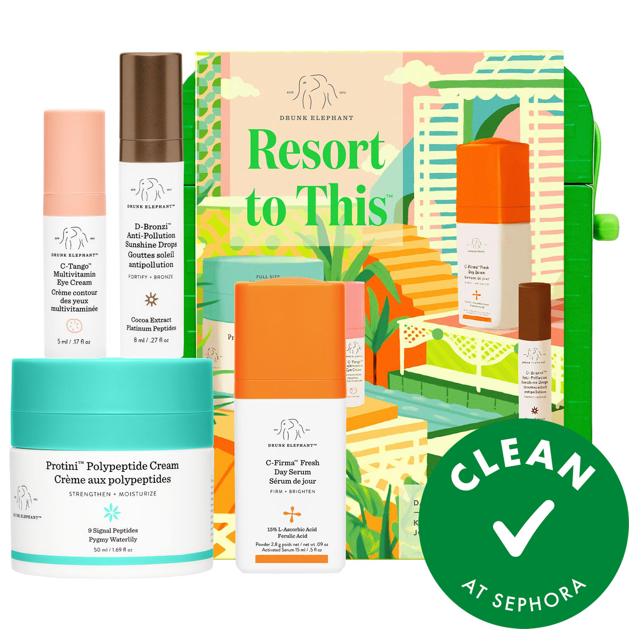 Drunk Elephant Resort to This Day Kit | Sephora (US)
