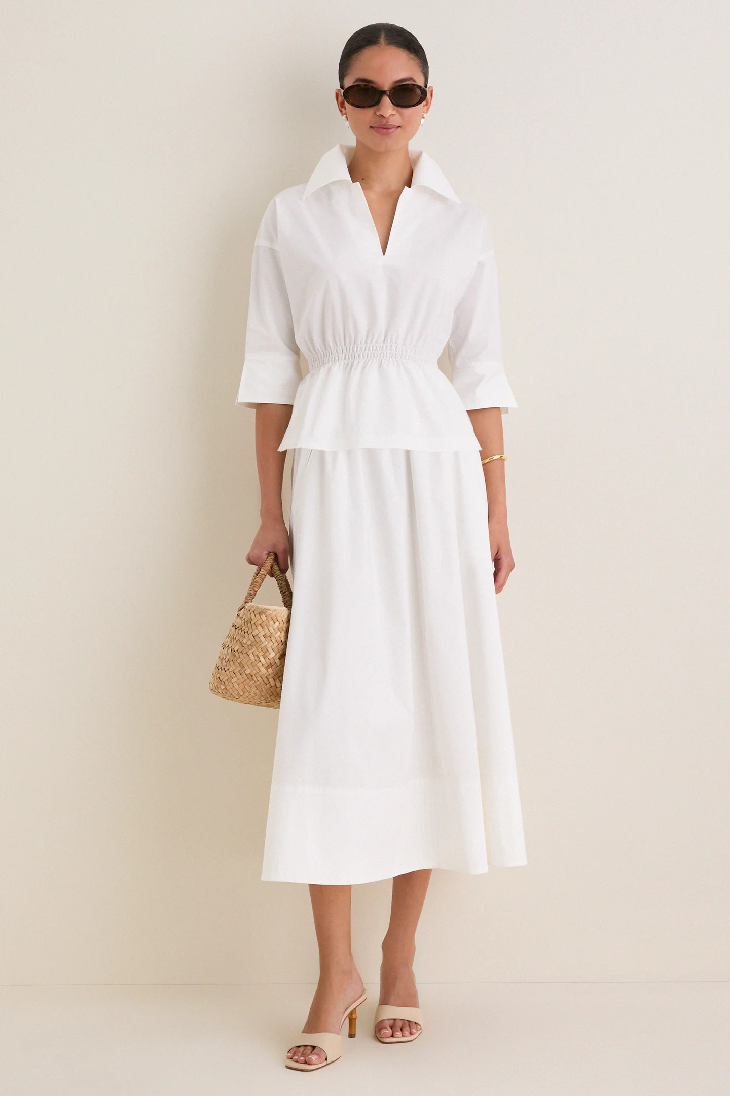 White Poplin Roberts Top | Tuckernuck (US)