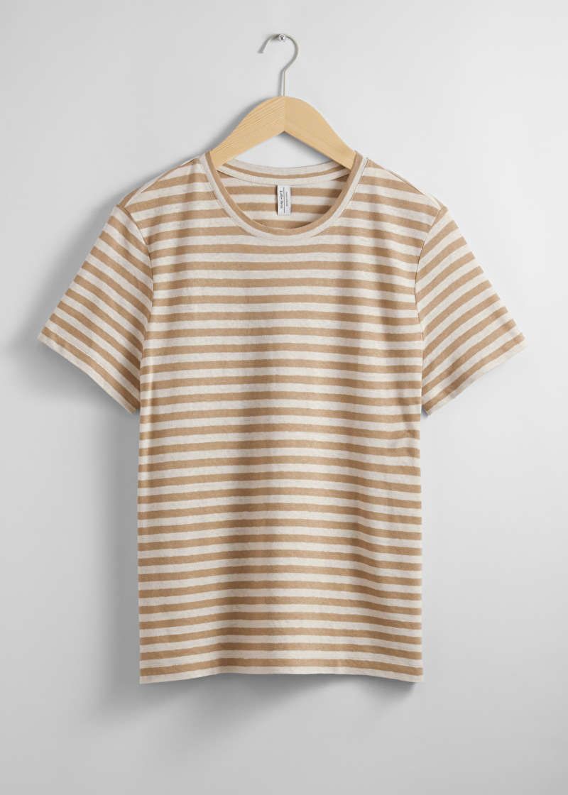 Linen-Blend T-Shirt | & Other Stories US