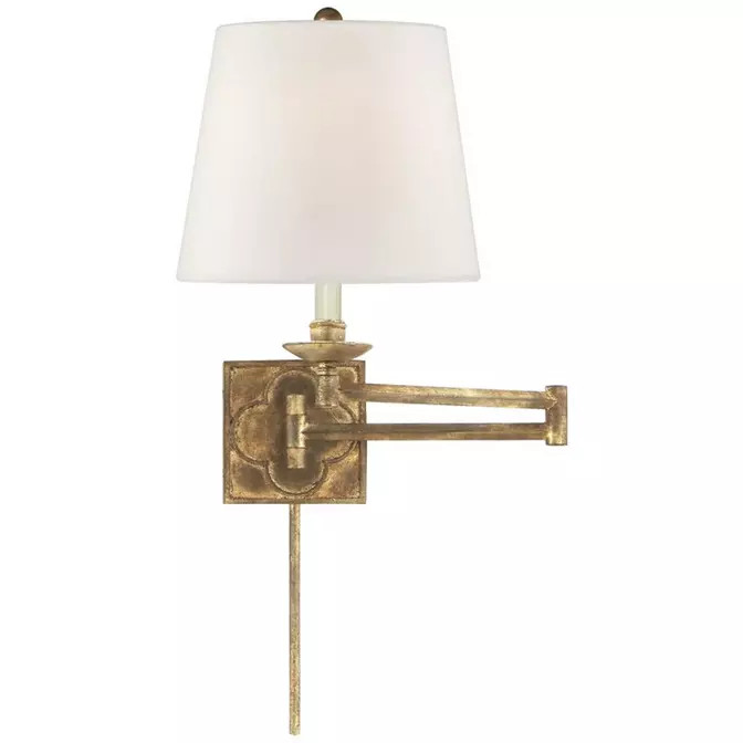 Quatrefoil Medallion Swing Arm | Shades of Light