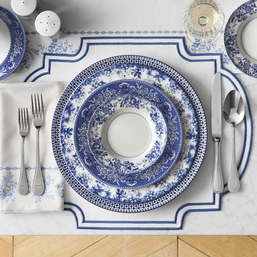 English Floral Appetizer Plates | Williams-Sonoma