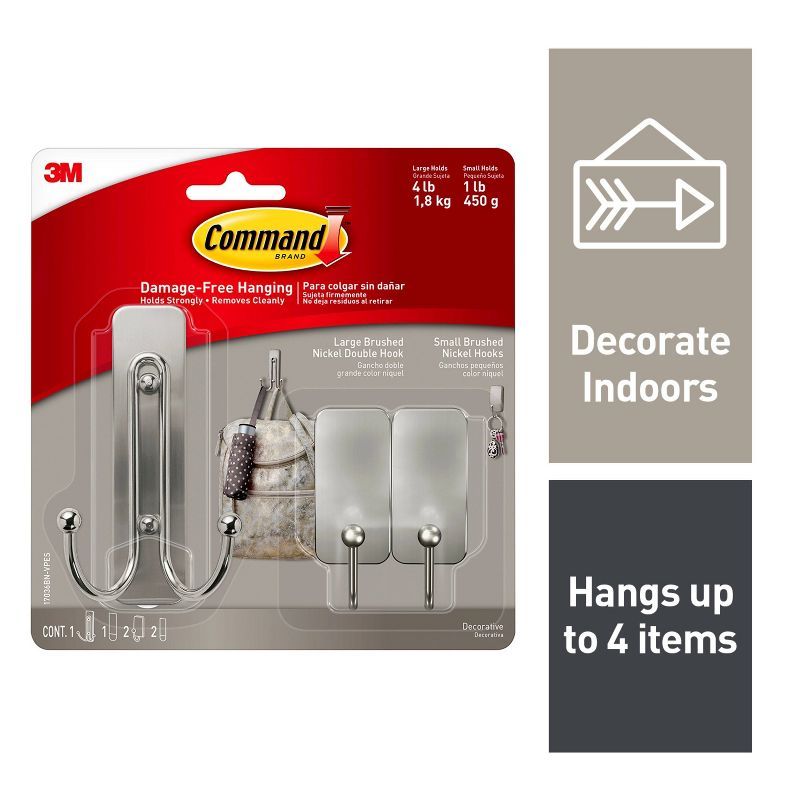 Command Large and Small Decorative Hooks | Target
