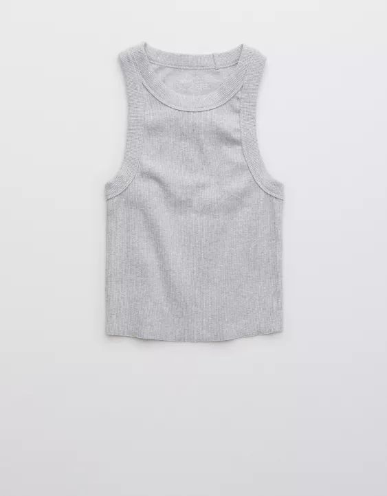 Aerie Free Spirit Ribbed Tank Top | Aerie