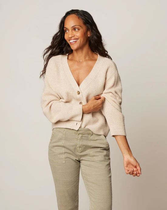 Olivia Cashmere Blend Cardigan | johnnie O