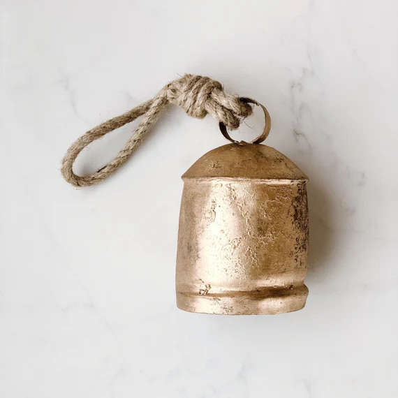 Large Gold Noah Bell  Rustic  Vintage  Cow Bell  Home | Etsy | Etsy (US)