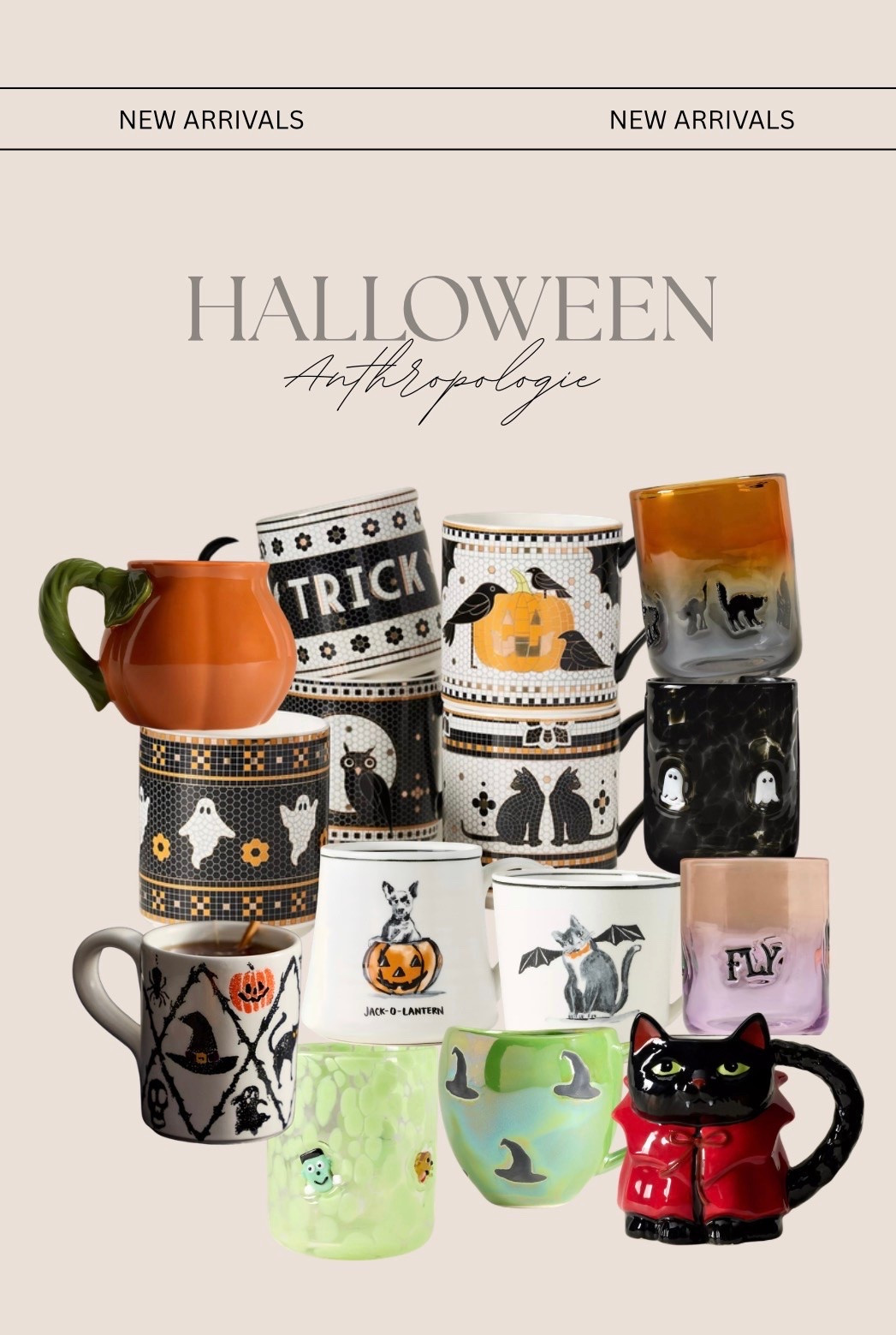 @Anthropologie seasonal mugs 40/% offll rn under $20!! 

#anthrosale #anthrologie #halloween #fallmugs #halloweenmugs #mugs #seasonalmugs #homefinds #kitchenfinds

#LTKSaleAlert #LTKHome #LTKdayinmylife