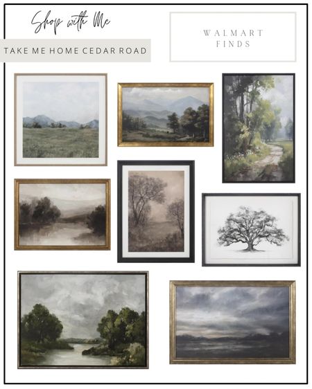 You won’t believe it but these are all from Walmart!!! Awesome prices  on these beautiful landscape wall art pieces! 

Wall art, landscape art, art, wall decor, neutral art 

#LTKsalealert #LTKfindsunder100 #LTKhome