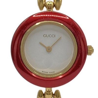 Auth GUCCI Bezel Watch 11/12.2 1128507 Gold Women's Wrist Watch | eBay US