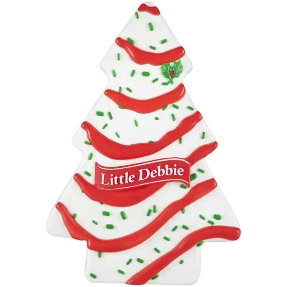 Christmas LED Blow Mold Decor Little Debbie Snack Cake Tree 15.35 in x 5.78 in x 22.04 in 1.98 lb | Walmart (US)