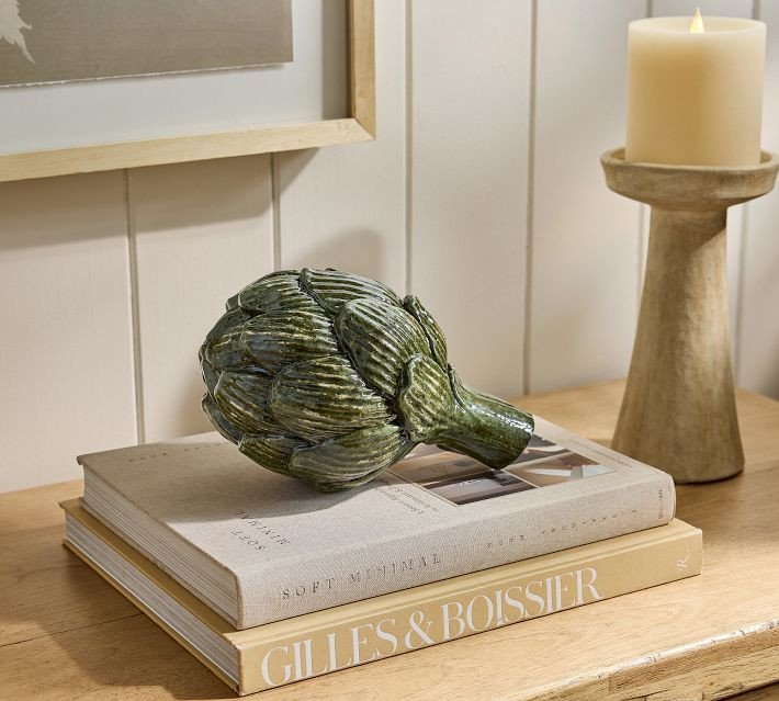Earthenware Artichoke Object | Pottery Barn (US)