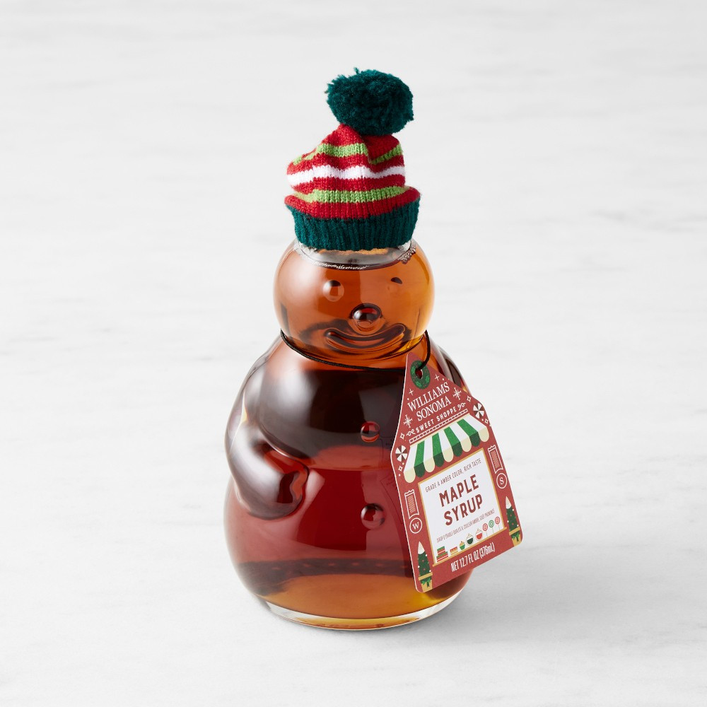 Williams Sonoma Snowman Maple Syrup | Williams-Sonoma