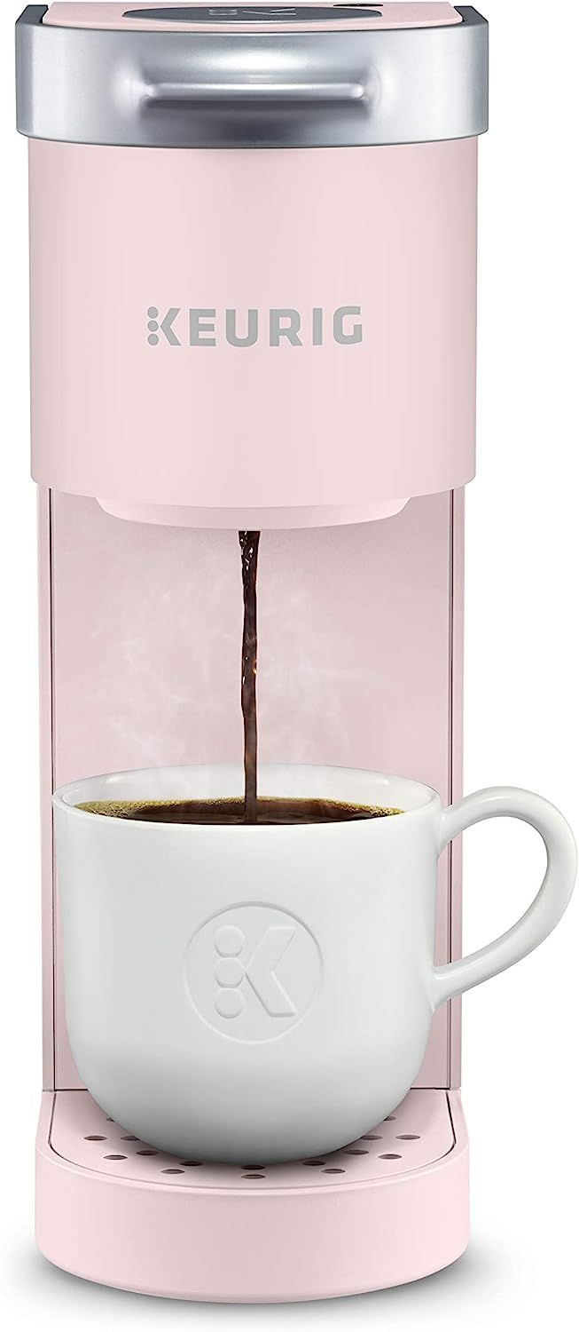 Keurig K-Mini Coffee Maker, Single Serve K-Cup Pod Coffee Brewer, 6 to 12 Oz. Brew Sizes, Dusty R... | Amazon (US)