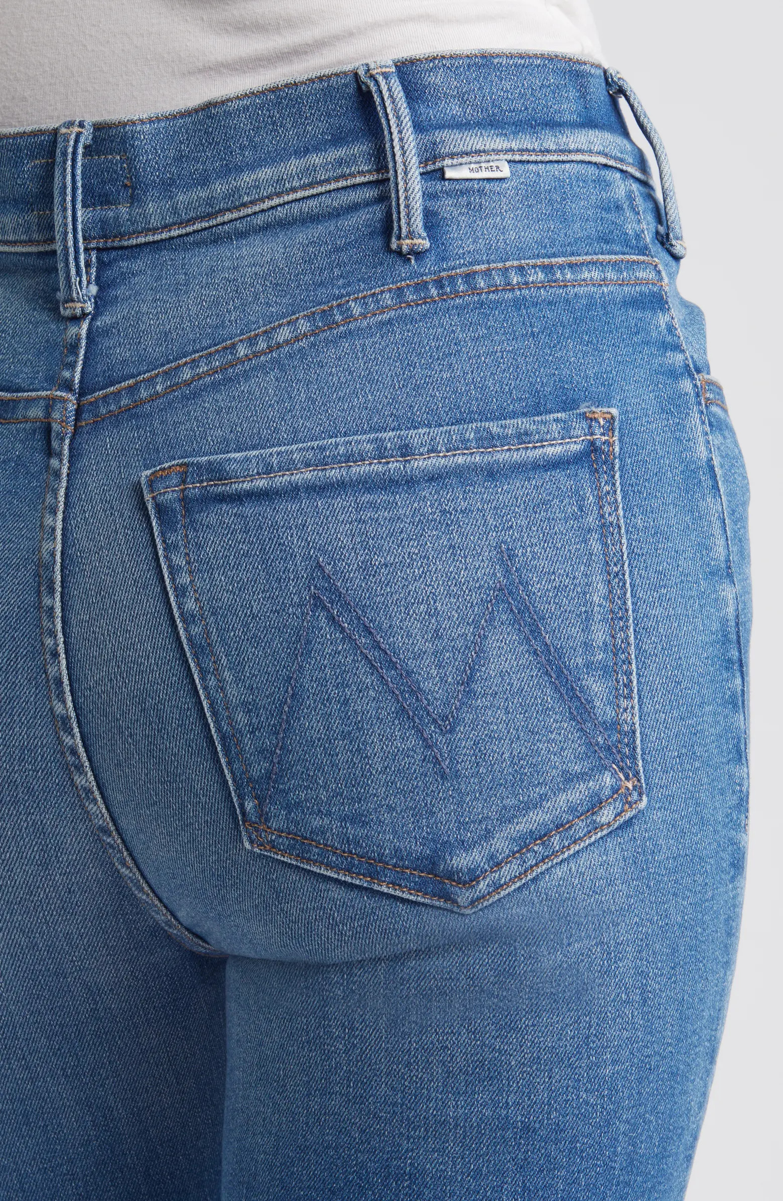 MOTHER The Hustler Frayed Ankle Jeans | Nordstrom | Nordstrom