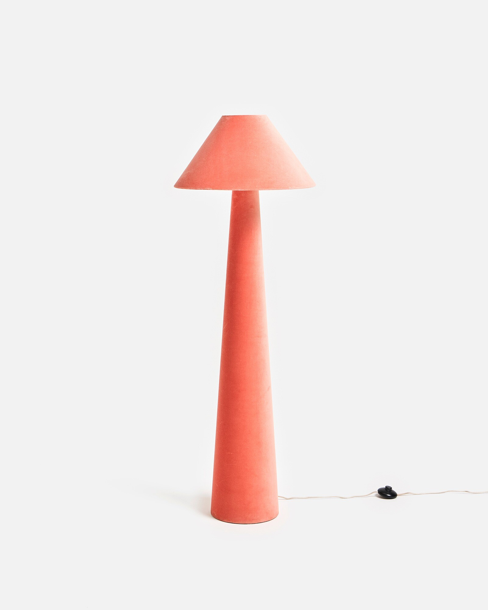 Velluto Coral Velvet Floor Lamp | Oliver Bonas | Oliver Bonas (Global)