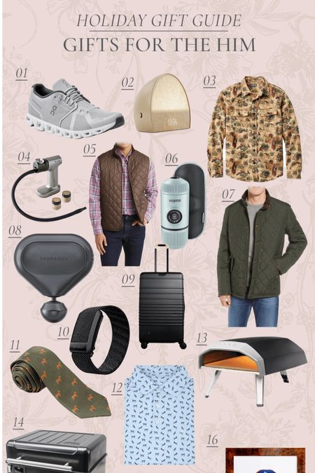 Holiday gift guide for him! 

Gifts for guys // gift for dad // gifts for him // 

#LTKSeasonal #LTKGiftGuide