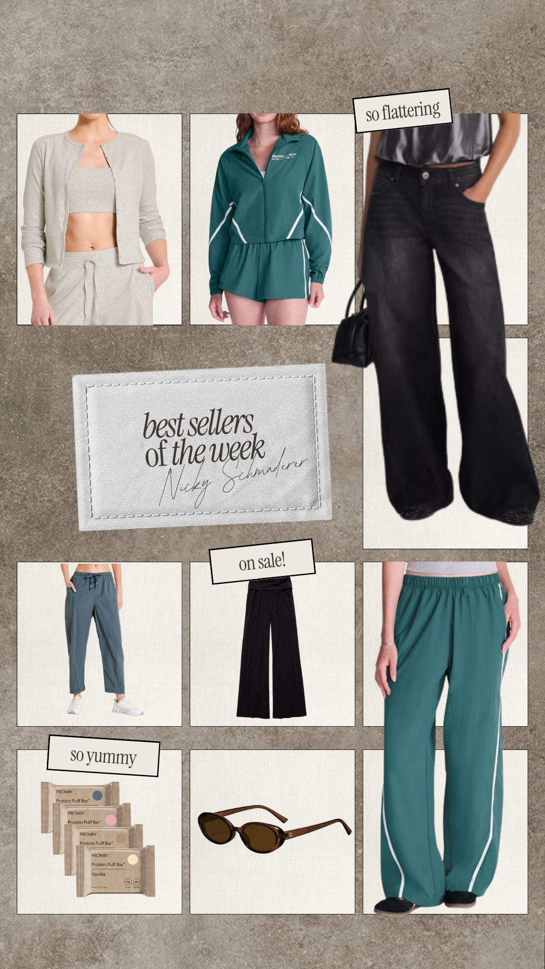 Top shopped of the week 🤍 

best sellers, top sellers, sale alert, fall outfits, tracksuit, active, denim, nicky schmaderer 

 #LTKootd #LTKSeasonal