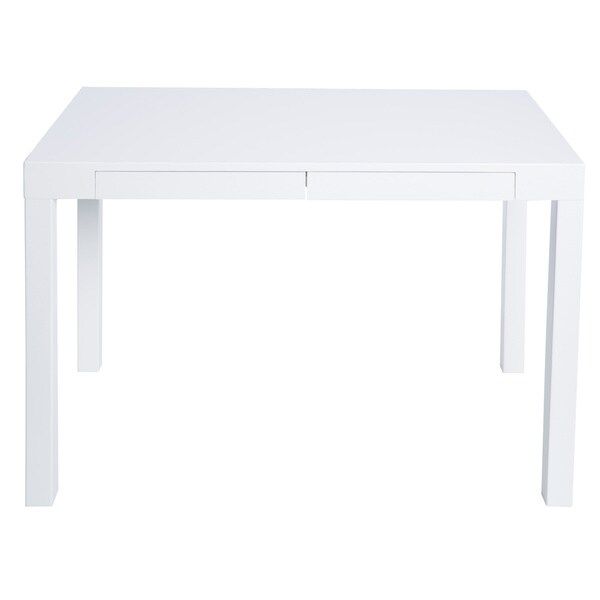 Contemporary Two-Drawer Student Desk in White | Bed Bath & Beyond