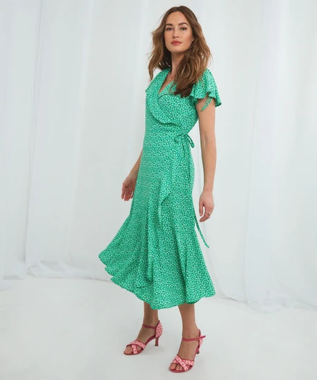 Francesca Frill Dress | Joe Browns