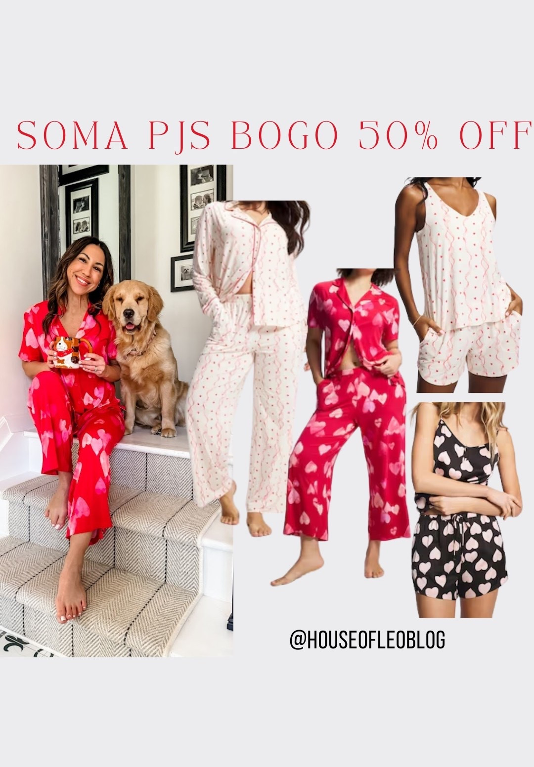 Soma pjs, pajamas, Valentine’s Day gift ideas

#LTKOver40 #LTKValentine #LTKSaleAlert