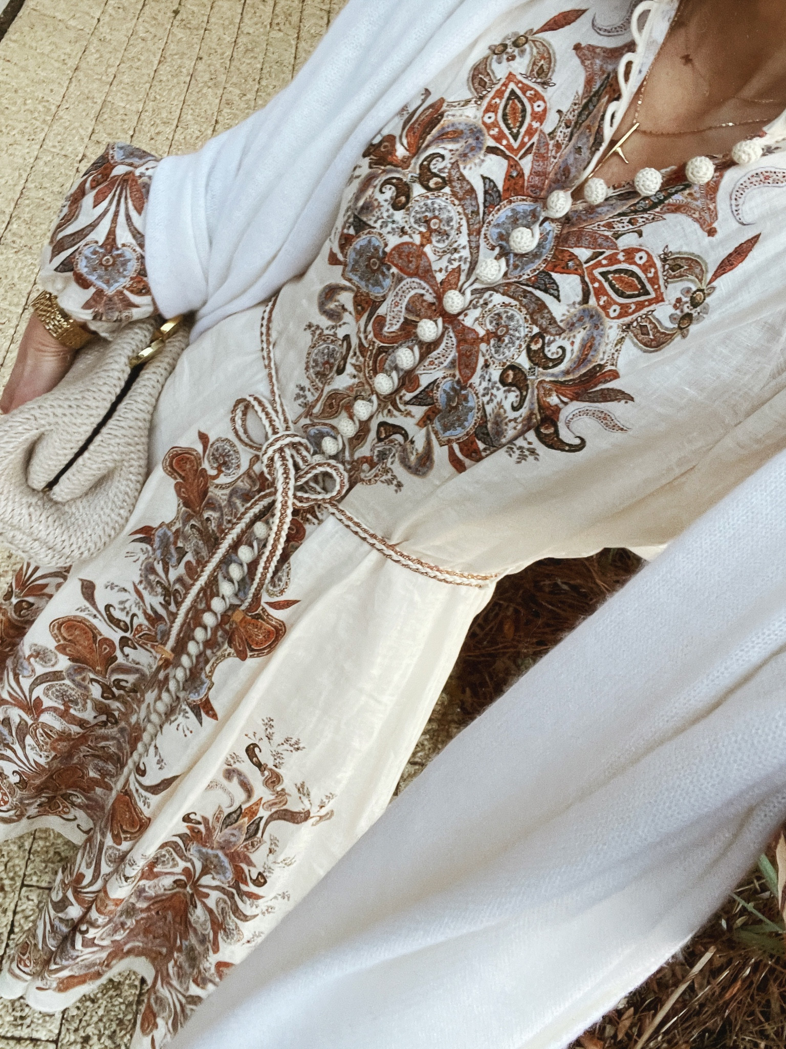 Obsessed with this dress! Def an investment piece but I always think of cost per wear. Fits tts 