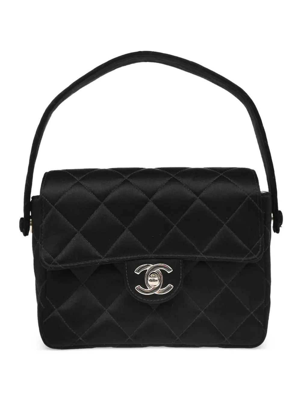 CHANEL Pre-Owned 1997 mini Classic Flap square handbag - Black | Farfetch Global