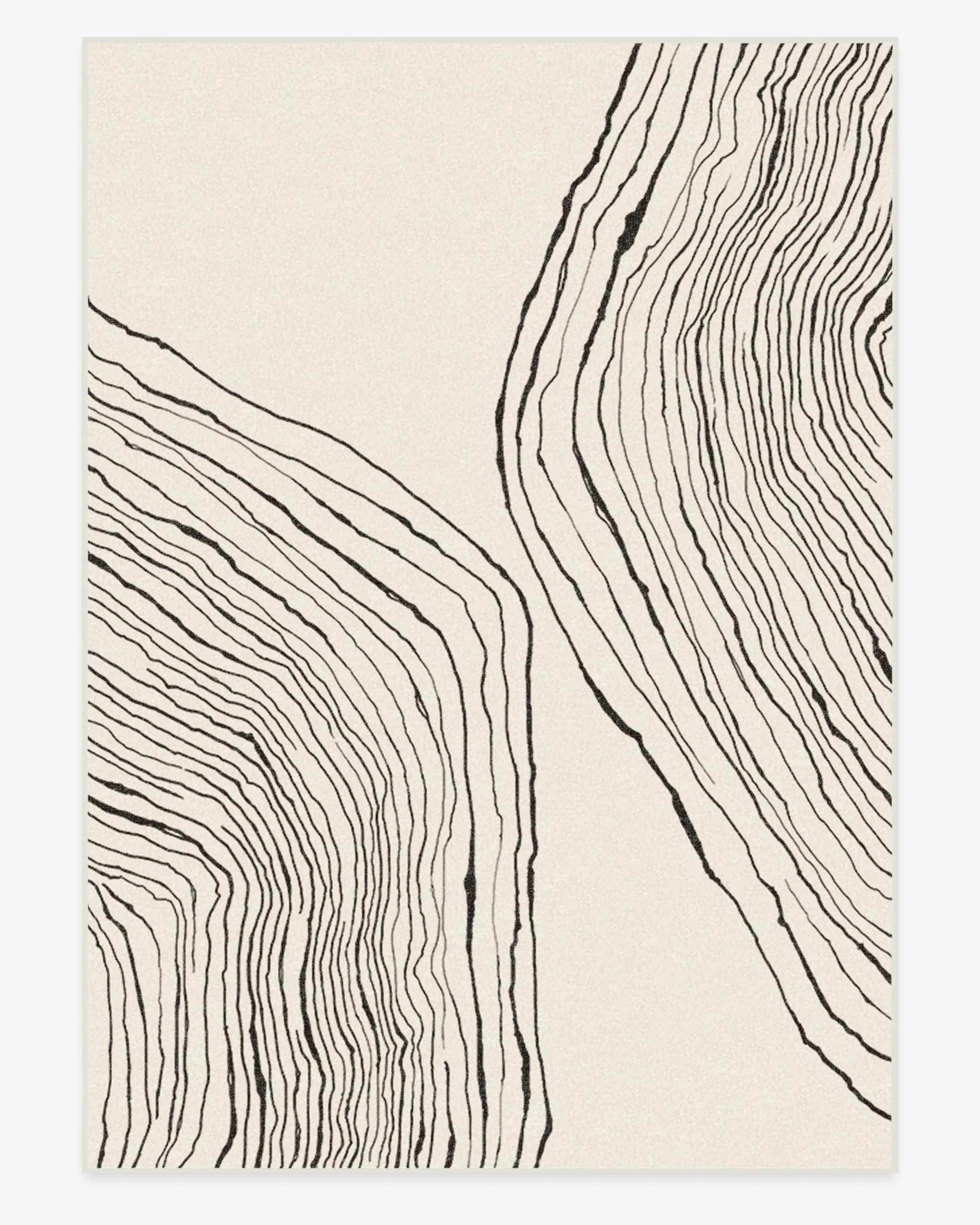 Seine Black & Ivory Rug | Ruggable