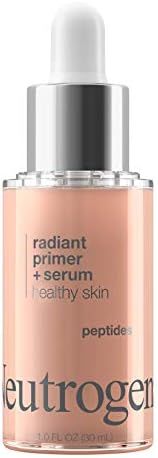 Neutrogena Healthy Skin Radiant Booster Primer & Serum, Skin-Evening Serum-to-Primer with Peptide... | Amazon (US)