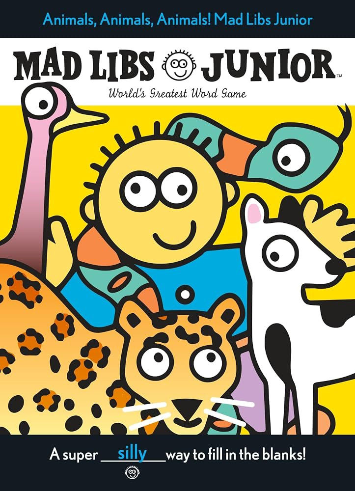Animals, Animals, Animals! Mad Libs Junior: World's Greatest Word Game | Amazon (US)