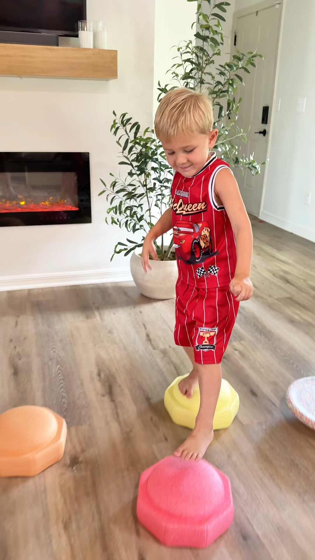 The viral  Nuby StepPebbles and Balance Board is BACK in stock!