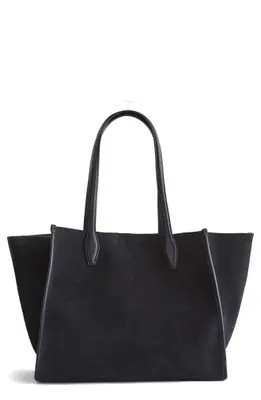 Madewell Suede Lexington Tote in Juniper Berry at Nordstrom | Nordstrom