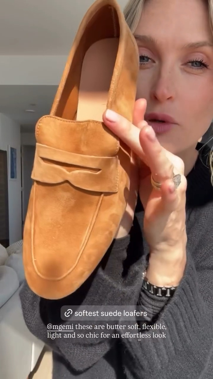 these suede loafers are butter soft, flexible, light and so chic for an effortless look

#LTKootd #LTKSeasonal