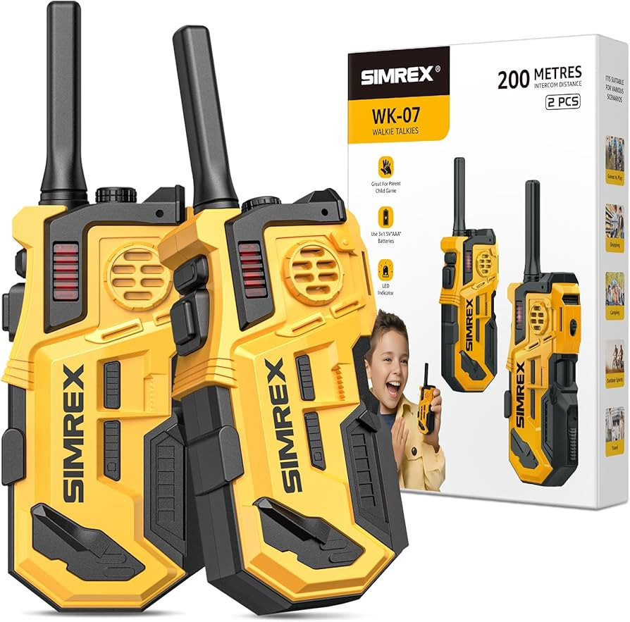 Walkie Talkies for Kids 2 Pack, HD Radio Long Range Walkie-Talkie, Kids Intercom, and Outdoor, Ca... | Amazon (US)