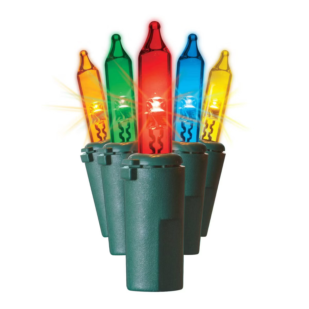 100ct LED Sylvania Stay-lit Incandescent Look Indoor/Outdoor Miniature String Lights Multi-Colore... | Target