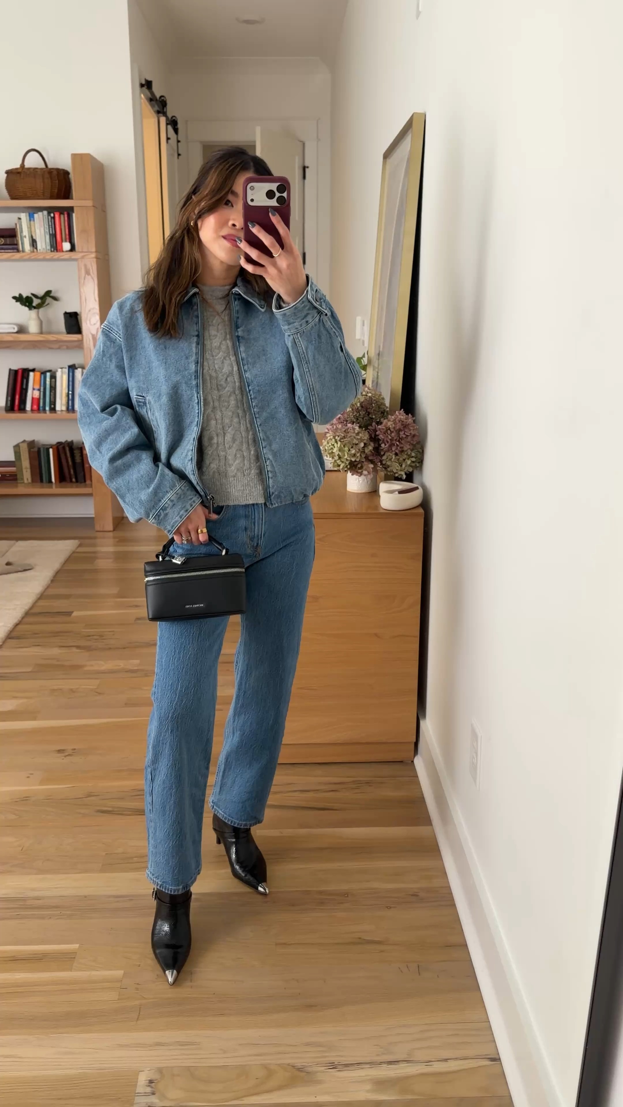 Sizing info:
•jeans size 23 extra short in short medium marble
•sweater size XS
•jacket size XS

petite fashion, get dressed with me, outfit inspiration, ootd, nashville outfit, Nashville influencer, petite style, vacation style, casual outfits, mom style, petite pants, spring outfits, spring outfit info, spring pants, spring outfit idea, spring top, spring bag, spring sweater, spring shoes, winter outfit, winter pants, winter outfit inpso, winter outfit idea, winter top, winter style, winter sweater, cozy sweater, cold weather sweater, cold weather outfit, bag, purse, denim, jeans, Michael Kors 

 

#LTKgrwm #LTKootd #LTKWorkwear