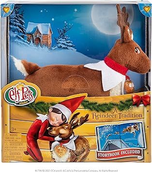 Elf Pets: A Reindeer Tradition - Includes Beautifully Illustrated Hardbound Storybook, Huggable E... | Amazon (US)