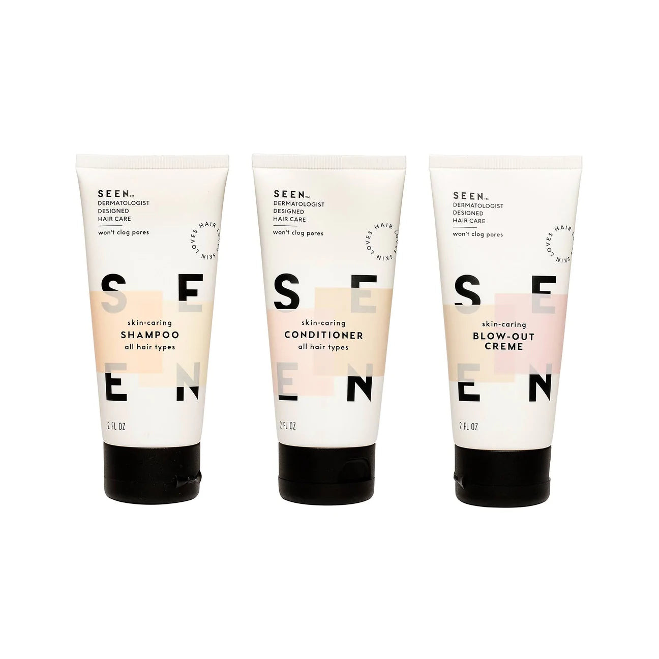 Dermatologist Recommended & Designed | SEEN Travel Trio | SEEN Hair Care