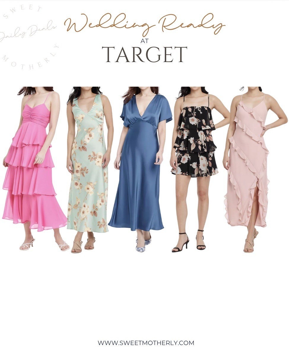 Summer wedding guest dresses from Target  

#LTKStyleTip #LTKWedding #LTKFindsUnder100